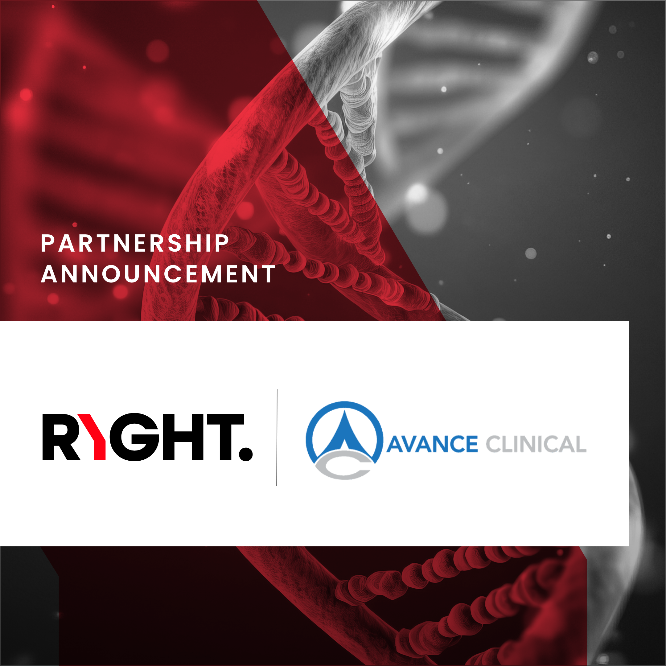 Ryght and Avance Clinical Partnership