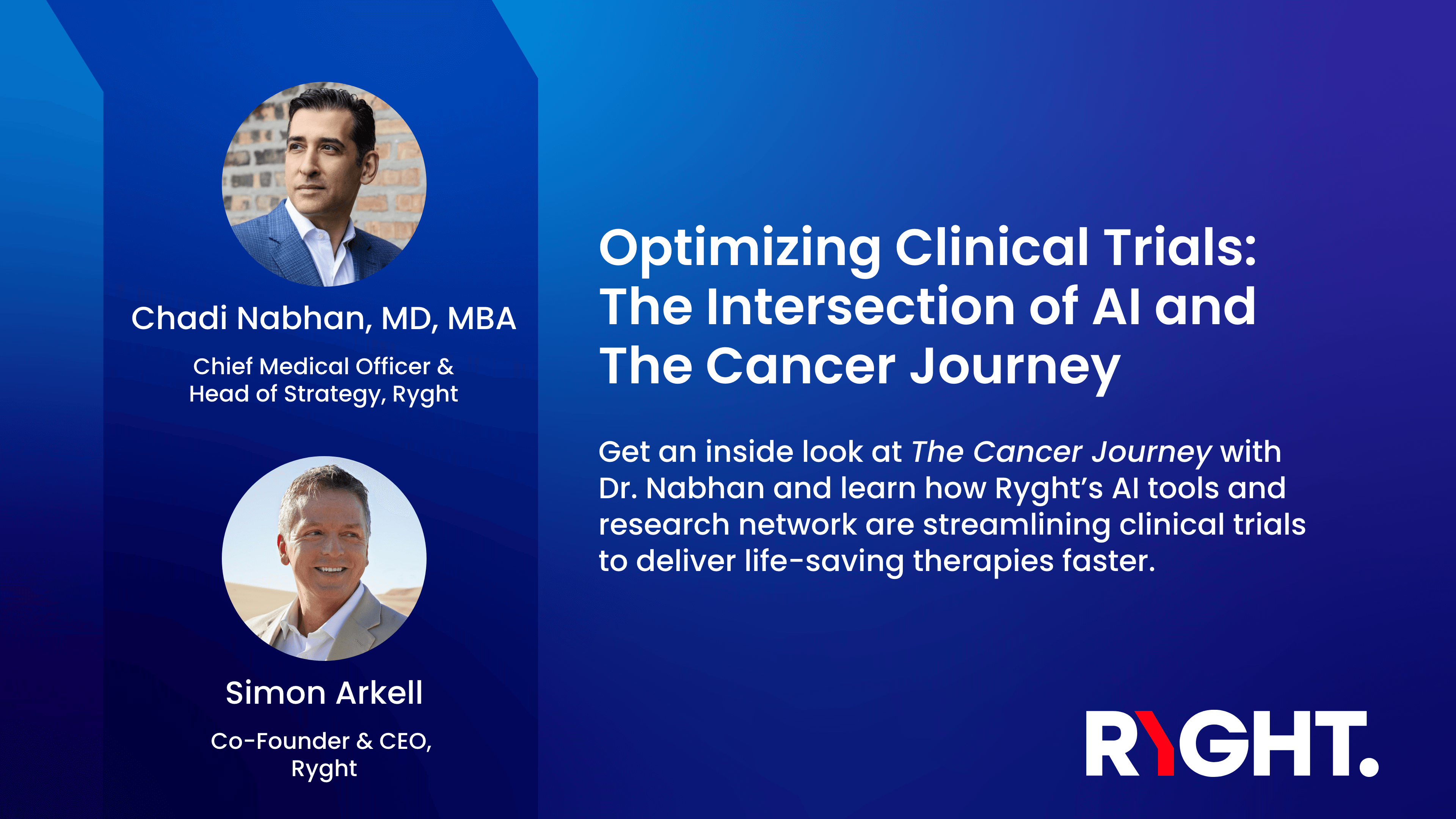 Optimizing Clinical Trials: Intersection of AI and The Cancer Journey