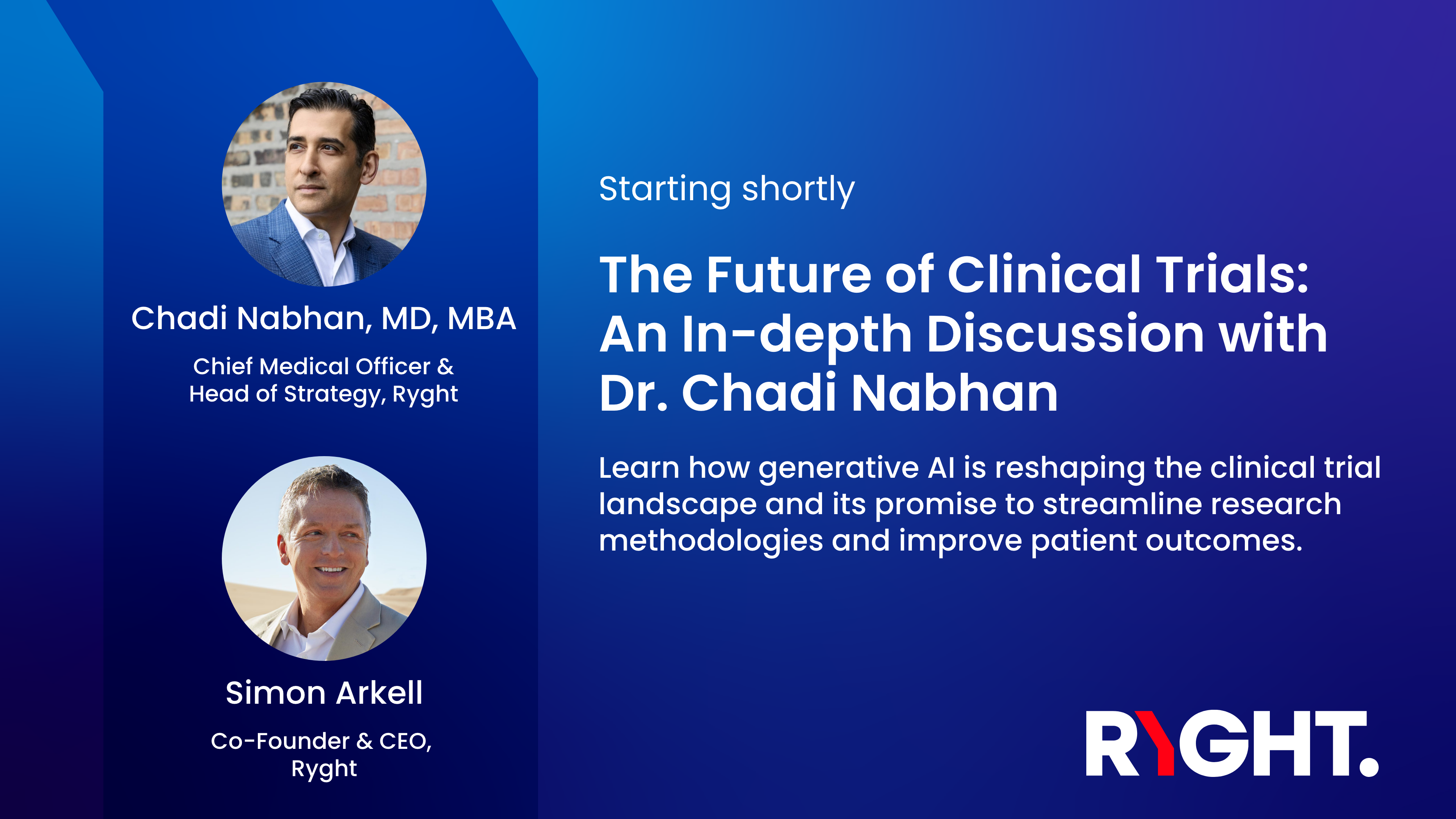 The Future of Clinical Trials: An In-depth Discussion with Dr. Chadi Nabhan