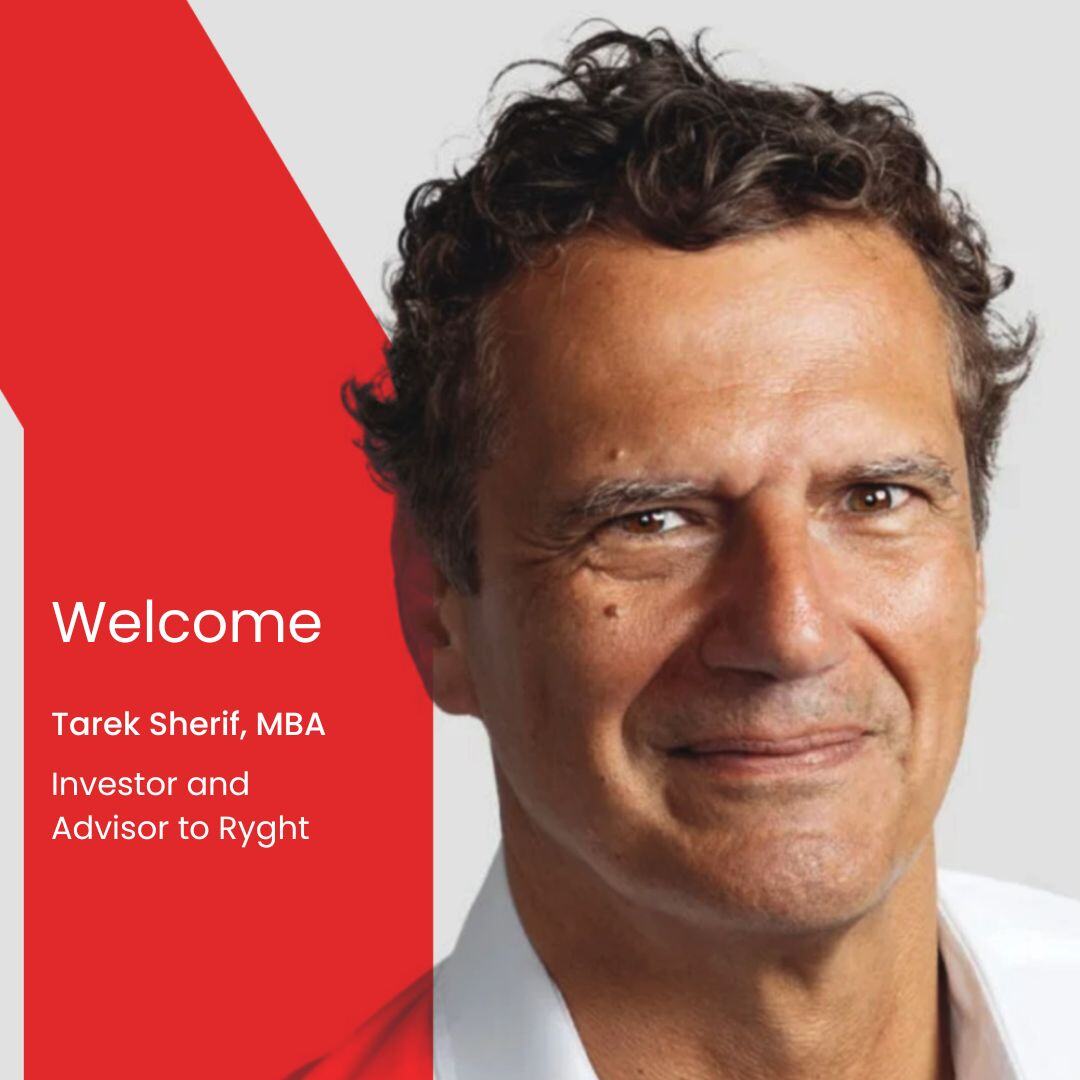 Meditata Co-founder Tarek Sherif Joins Ryght as Investor and Advisor